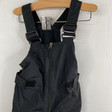 Size 4: Columbia Black Fleece Lined Snow Bib