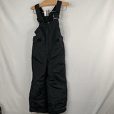 Size 4: Columbia Black Fleece Lined Snow Bib