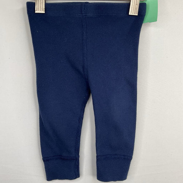 Size 6-12m (70): Hanna Andersson Navy Leggings