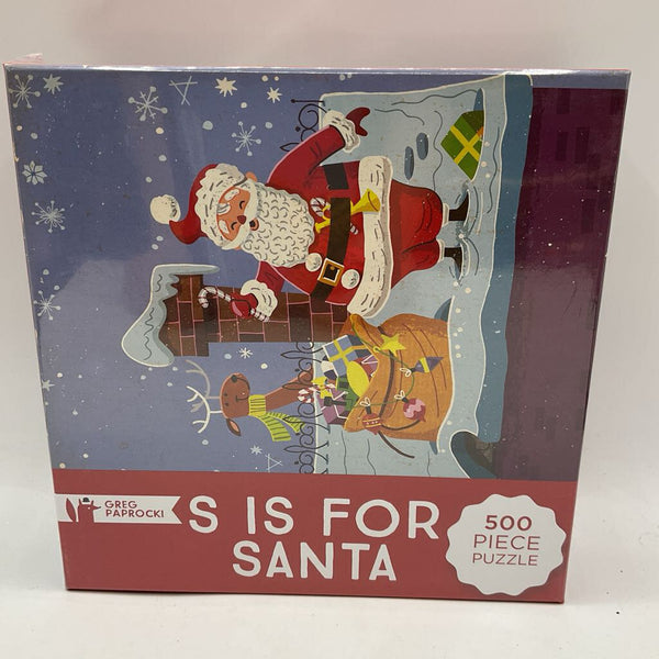 Greg Paprocki 500pc S is For Santa Puzzle