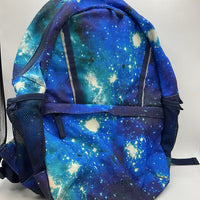 Lands' End Blue Galaxy Print Backpack