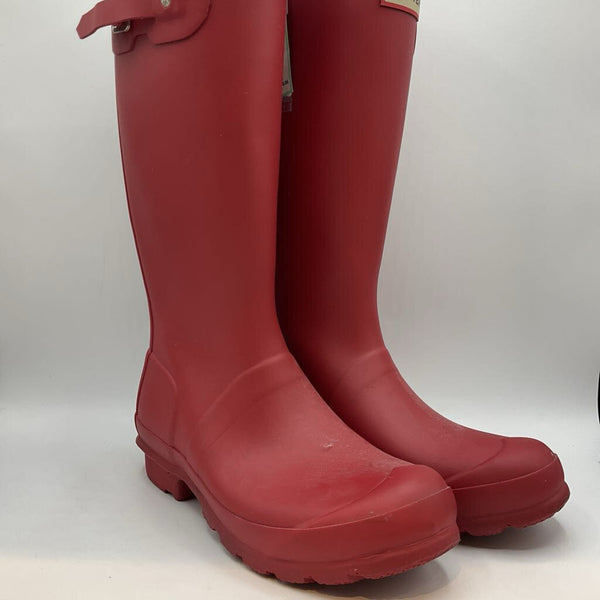 Size 5-6Y: Hunter Red Rain Boots