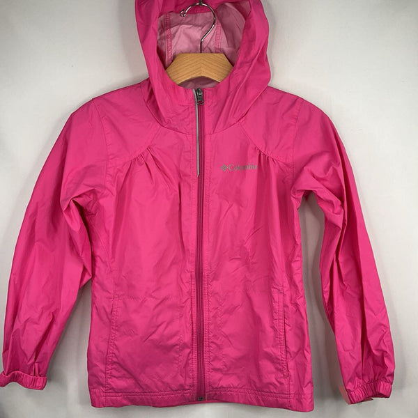 Size 7-8: Columbia Pink Rain Coat REDUCED