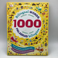 1000 Bilingual Words: English/Spanish (hardcover)