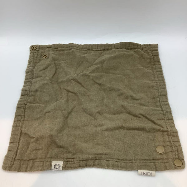 Indi Green Muslin Bandana Bib