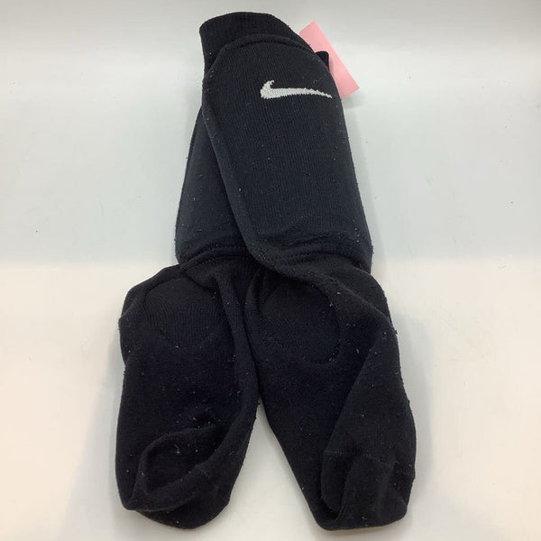 Size L: Nike Black Shin Guard Socks