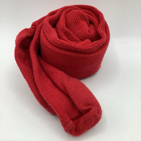 Size 5-7 (110): Hanna Andersson Red Knit Tights