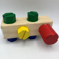 Guidecraft Wooden Screwblock