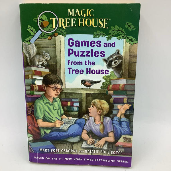 Magic Treehouse: Games and Puzzles from the Tree House (paperback)