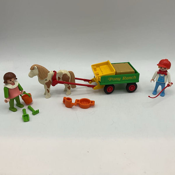 Playmobil Pony Wagon Set