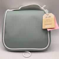 OlliElla Blue/White Trim Travel Wash Bag NEW