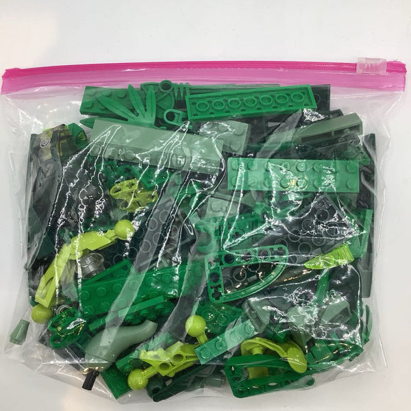 Bag of Assorted Green LEGOS