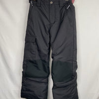 Size 8: Columbia Black Omni-Heat Insulated Snow Pants