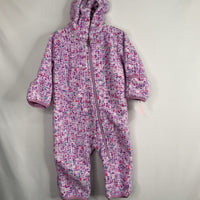 Size 6-12m: Columbia Purple/Pink/Blue Fleece Bunting