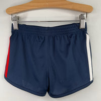 Size 5: Adidas Navy/White/Red Trim Athletic Shorts