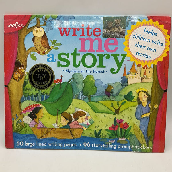 eeBoo Write me a Story: Mystery in the Forest (paperback)