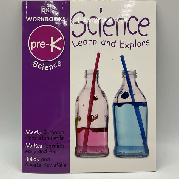 Pre-K Science Learn and Explore Workbook (paperback)