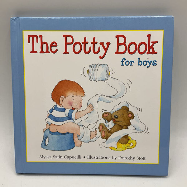 The Potty Book for Boys (hardcover)