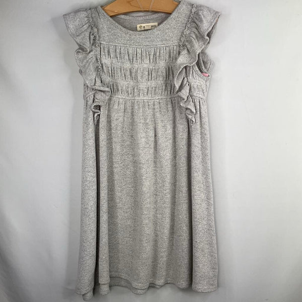 Size 5: Tucker + Tate Grey Ruffle Sleeve Dress