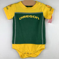 Size 18m: Gen2 Green/Yellow University of Oregon Onesie