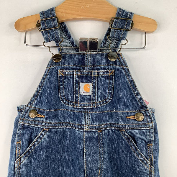 Size 6m: Carhartt Blue Denim Overalls