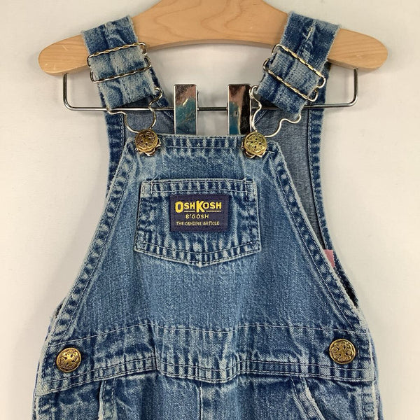 Size 12m: OshKosh Blue Denim Overalls