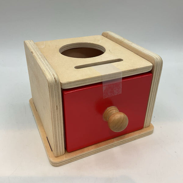 Dailyfunn Montessori Toys Coin&Ball 2-in-1 Drop Box