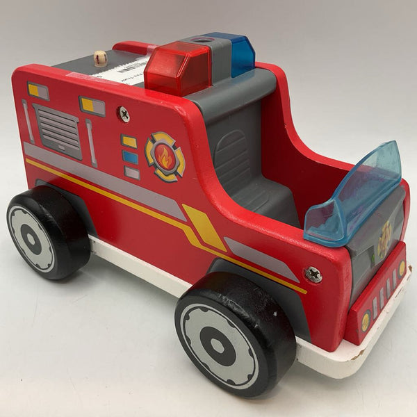 Hape Wooden Fire Truck