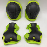 Size 3-10: Neon Green/Black Wrist/Knee Guards