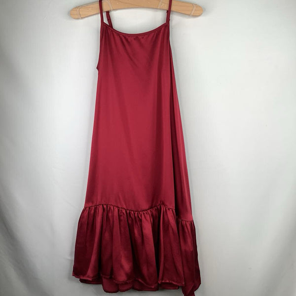 Size 6: Quince Burgundy Washable Silk Slip Dress NEW w/ Tags