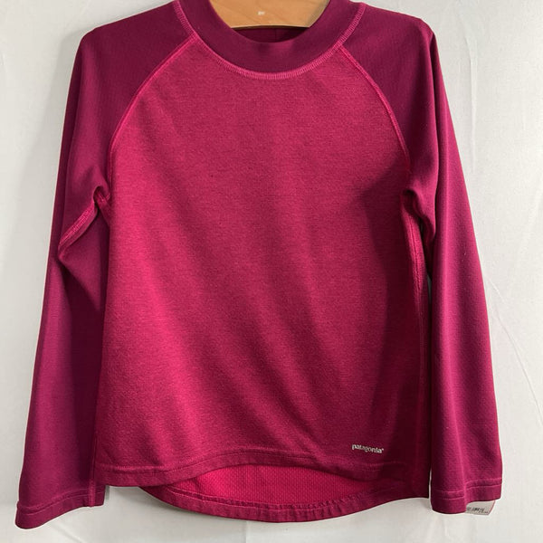 Size 5-6: Patagonia Purple Midweight Capilene Base Layer Shirt