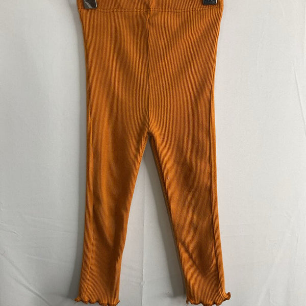 Size 12m: Daisy Fuentes Orange Ribbed Cozy Pants