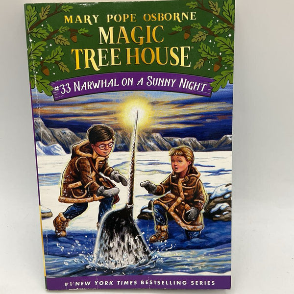 Magic Tree House: Narwhal on a Sunny Night (paperback)