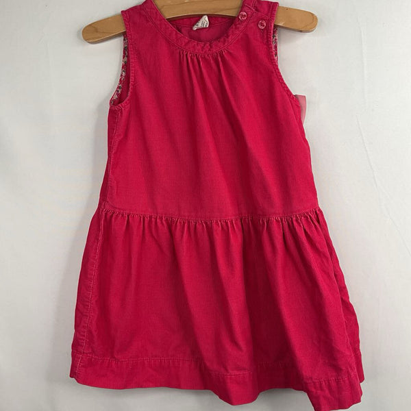 Size 3: Gap Pink Corduroy Sleeveless Dress