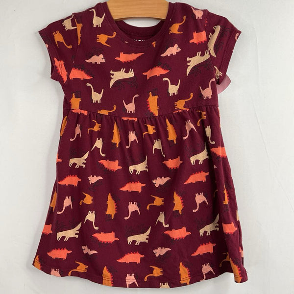 Size 2: Old Navy Purple/Colorful Dinos Dress