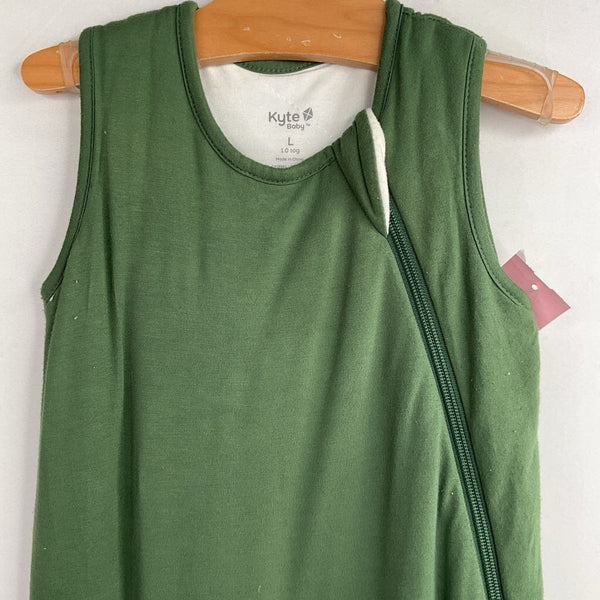 Size L (28-42lb): Kyte Green 1.0 TOG Bamboo Sleep Sack