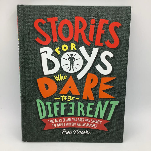 Stories for Boys Who Dare to be Different (hardcover)