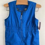 Size 3: Columbia Blue Fleece Lined Snow Bib
