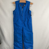 Size 3: Columbia Blue Fleece Lined Snow Bib