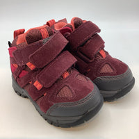 Size 5: LL Bean Two-Tone Pink Lace-Up Hiking Sneakers