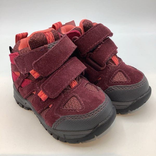 Size 5: LL Bean Two-Tone Pink Lace-Up Hiking Sneakers