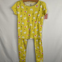 Size 10: Gap Yellow/Llama + Cactus Short Sleeve 2pc PJs