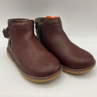 Size 8: Stride Rite Brown Star Accent Side-Zip Boots REDUCED