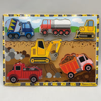 Melissa & Doug Construction Chunky Puzzle