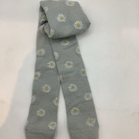 Size 12-24m: Rylee & Cru Grey/White Floral Tights