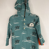Size 6-12m: Gap Blue/White AT-AT Hooded Romper