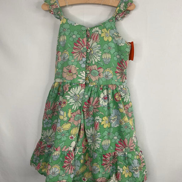 Size 6-7: Gap Green/Colorful Floral Sun Dress