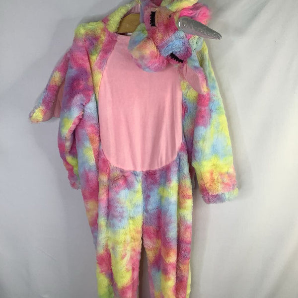 Size 4: Rainbow Unicorn 1pc Costume