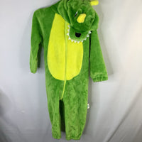 Size 4-5: Green/Yellow Dino 1pc Costume