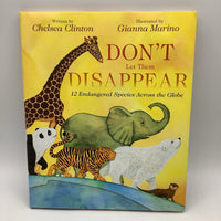 Don't Let Them Disappear (hardcover)